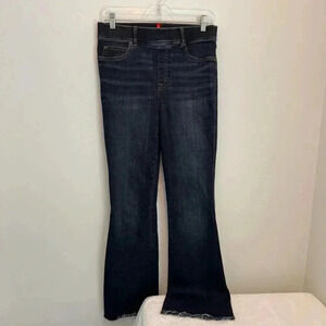 SPANX Women's Boot Cut Jeans - Dark Blue